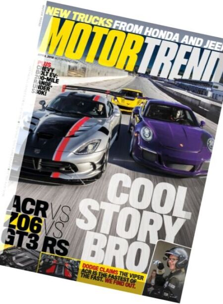 Motor Trend – April 2016 Cover