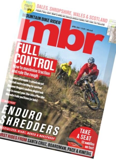 Mountain Bike Rider – April 2016 Cover
