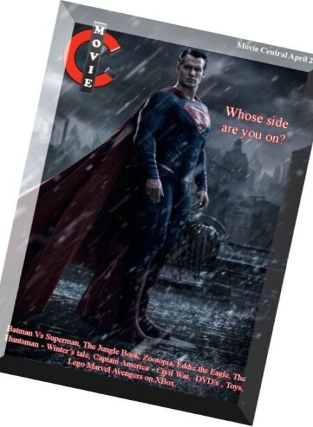 Movie Central – April 2016 Cover