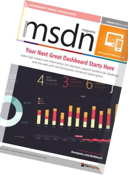 MSDN Magazine – February 2016 Cover