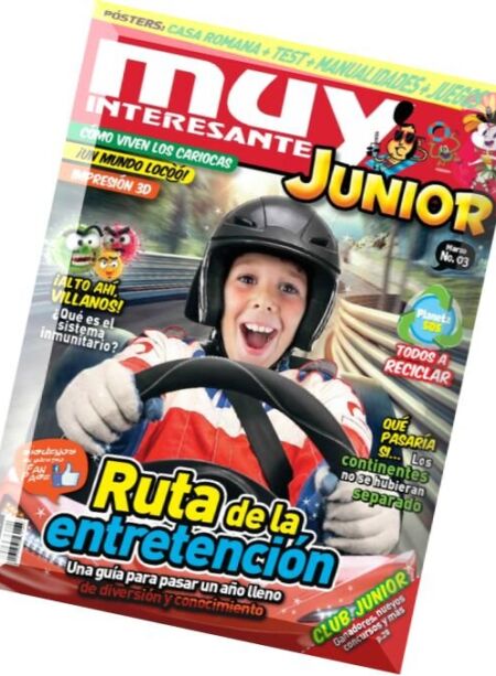Muy Interesante Junior – Marzo 2016 Cover