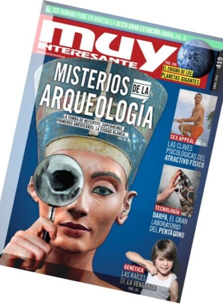 MUY Interesante Spain – Abril 2016 Cover