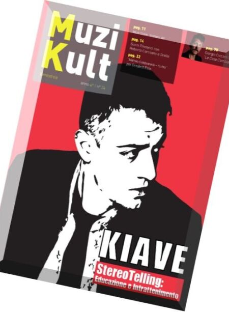 Muzi Kult – Marzo-Aprile 2016 Cover