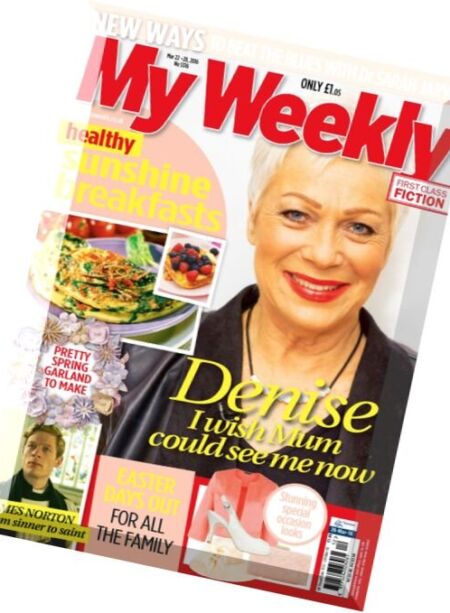 My Weekly – 22 March 2016 Cover