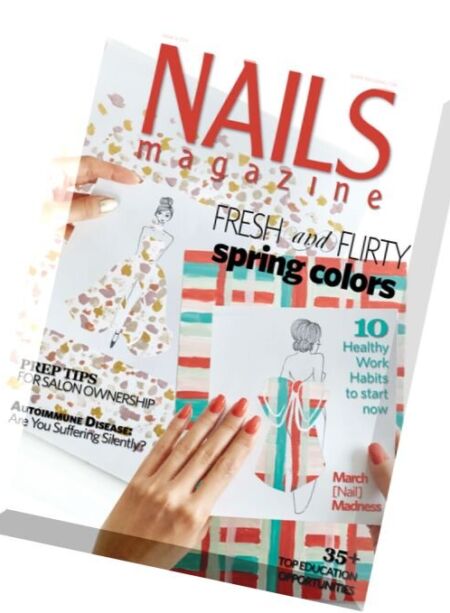 Nails Magazine – March 2016 Cover
