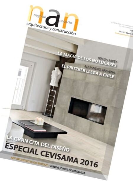 Nan Arquitectura y Construccion – Enero-Febrero 2016 Cover