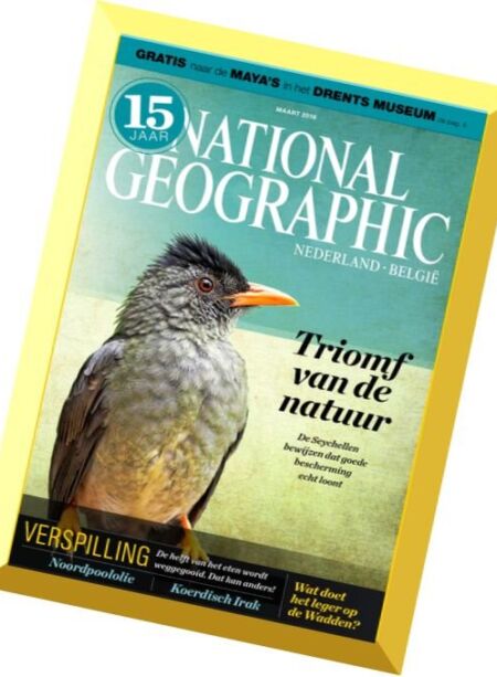 National Geographic Nederland-Belgie – Maart 2016 Cover