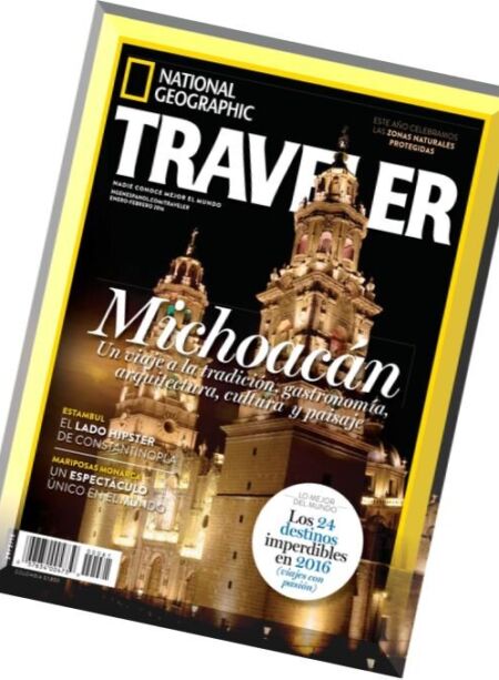 National Geographic Traveler Colombia – Enero-Febrero 2016 Cover