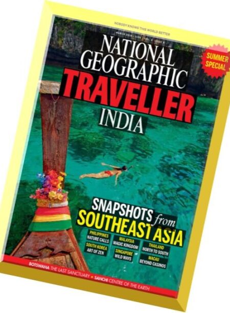 National Geographic Traveller India – March 2016 Cover