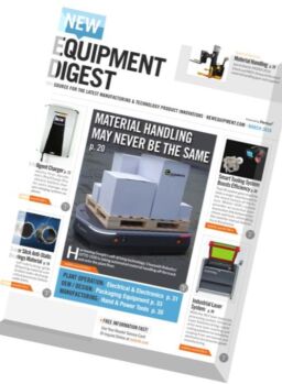 New Equipment Digest – March 2016