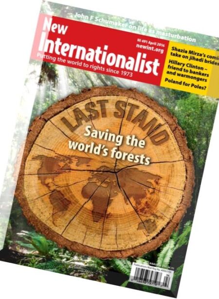 New Internationalist – April 2016 Cover