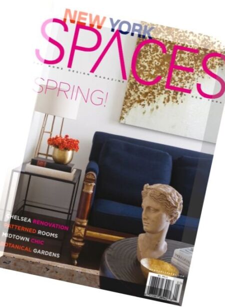 New York Spaces – April-May 2016 Cover