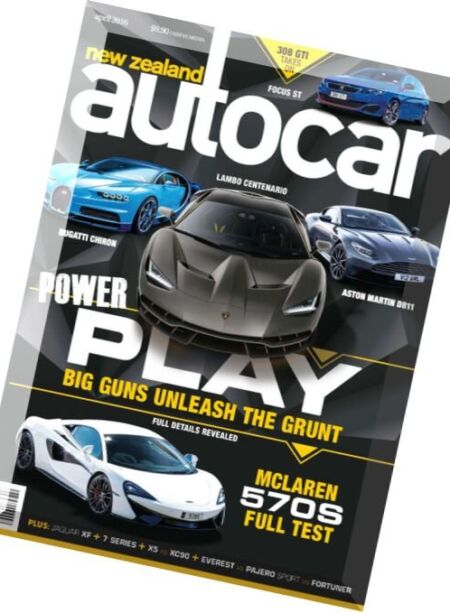 New Zealand Autocar – April 2016 Cover