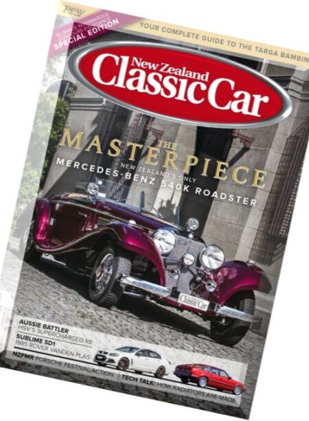 New Zealand Classic Car – March 2016 Cover