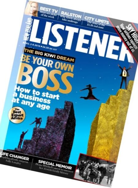 New Zealand Listener – 2-8 April 2016 Cover