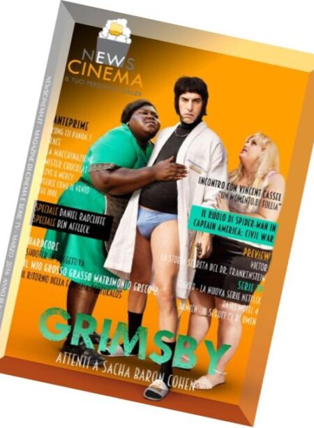 NewsCinema Magazine – Marzo 2016 Cover