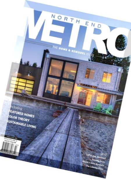 North End Metro – March-April 2016 Cover