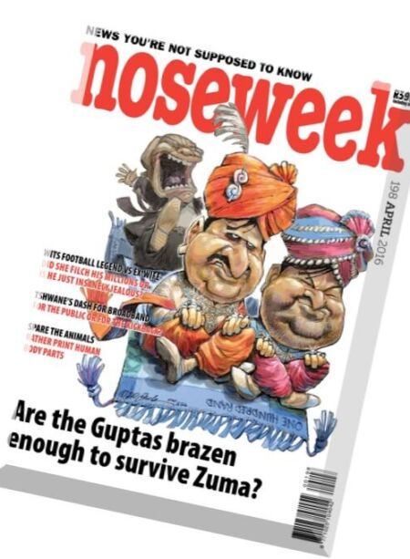 Noseweek – April 2016 Cover