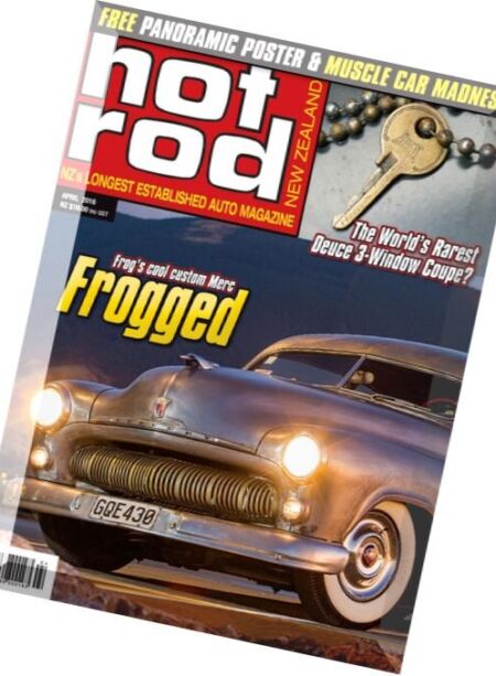 NZ Hot Rod – April 2016 Cover