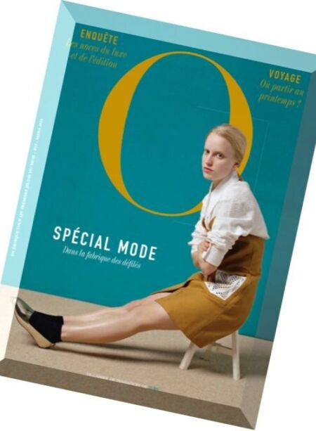 O (Obsession) – Mars 2016 Cover