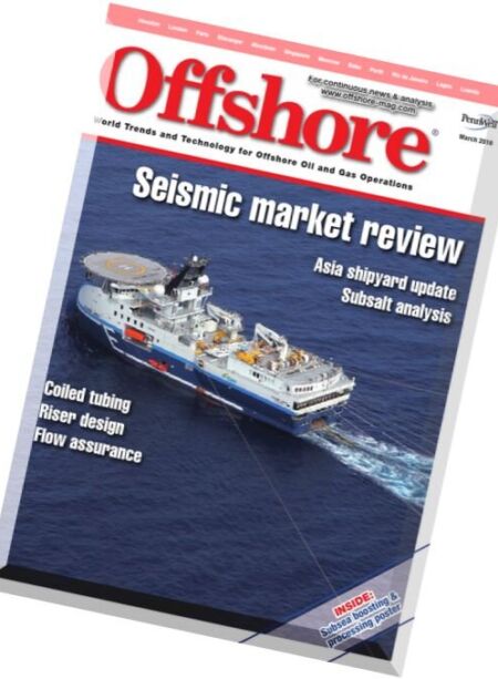 offshore – March 2016 Cover