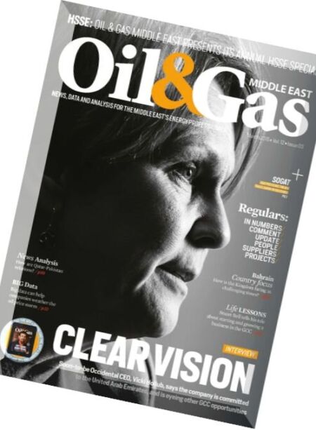 Oil & Gas Middle East – March 2016 Cover