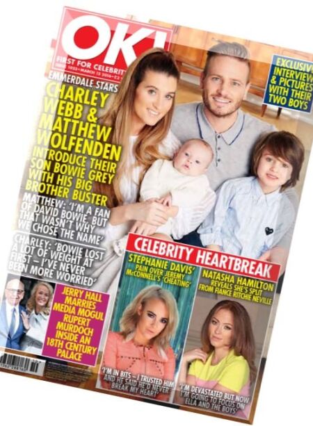 OK! First for Celebrity News – 15 March 2016 Cover