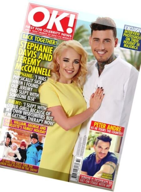OK! First for Celebrity News – 22 March 2016 Cover