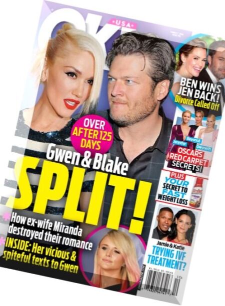 OK! Magazine – 7 March 2016 Cover