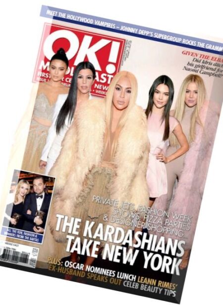 OK! Middle East – 18 February 2016 Cover