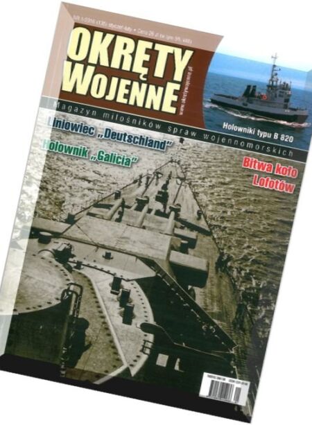 Okrety Wojenne – 2016-01 (135) Cover