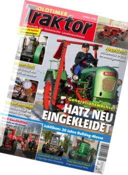 Oldtimer Traktor – Mai 2016