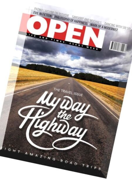 Open India – 28 March 2016 Cover