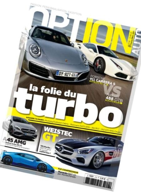 Option Auto – Fevrier-Mars 2016 Cover