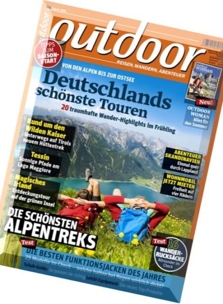 Outdoor – April 2016 Cover