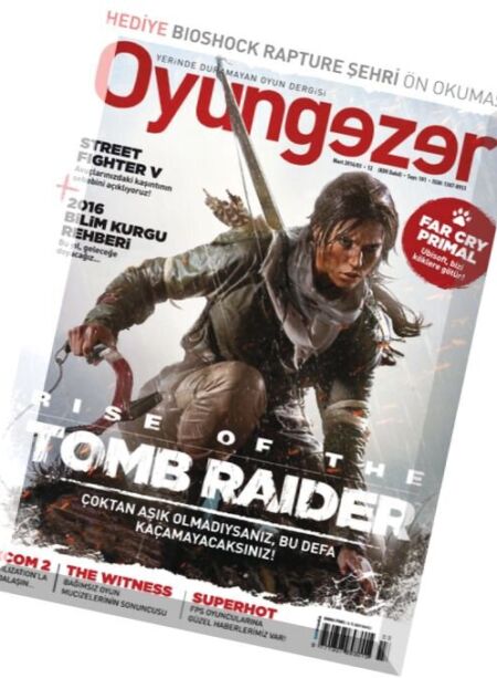 Oyungezer – Mart 2016 Cover