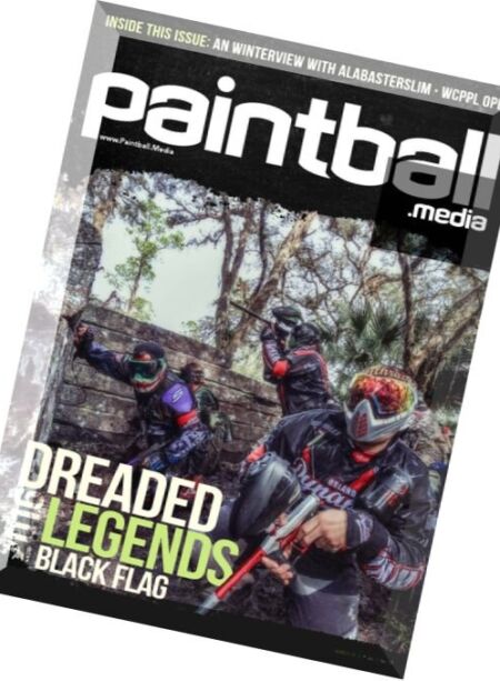 Paintball Magazine – March 2016 Cover