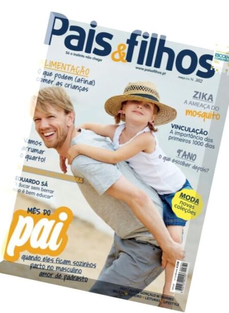 Pais & Filhos – Marco 2016 Cover