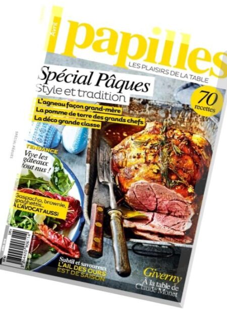 Papilles – Avril 2016 Cover