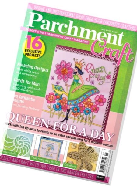 Parchment Craft – May 2016 Cover