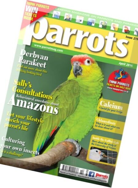 Parrots – April 2016 Cover