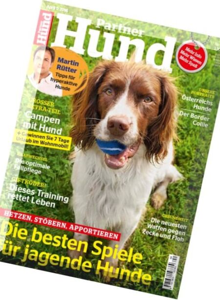 Partner Hund – April 2016 Cover