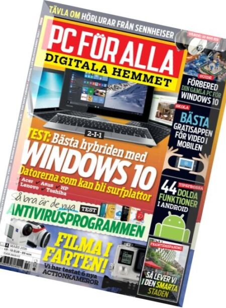 PC For Alla – Mars 2016 Cover