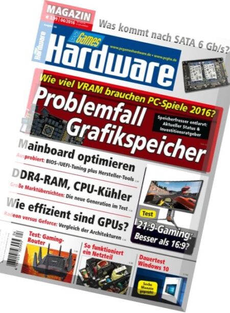 PC Games Hardware – April 2016 Cover