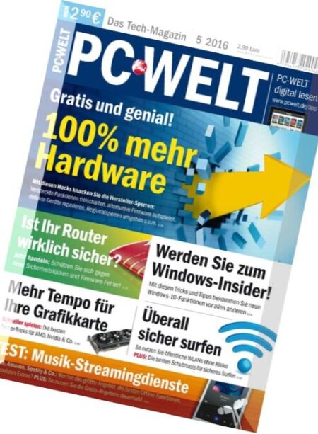 PC-Welt – Mai 2016 Cover