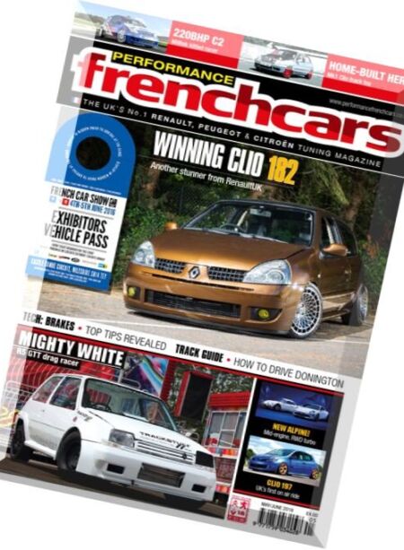 Performance French Cars – May-June 2016 Cover