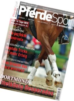 PferdeSport International – 12 Marz 2016