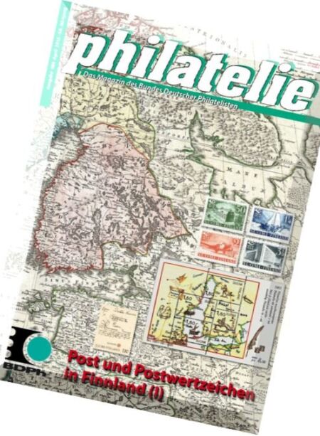 philatelie – April 2016 Cover