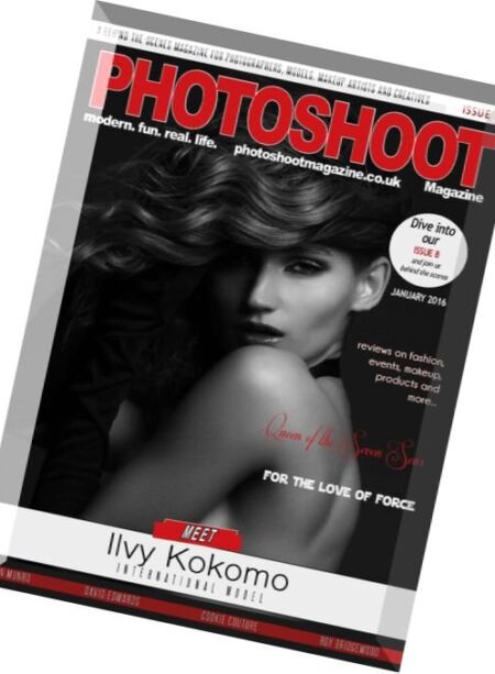 Photoshoot Magazine – January 2016 Cover