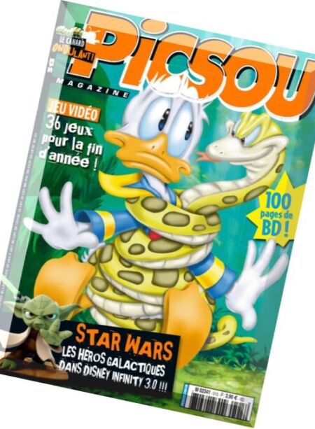 Picsou – Aout 2015 Cover